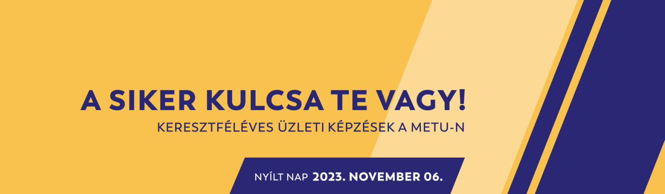 Budapesti Metropolitan Egyetem – Keresztféléves online nyílt nap