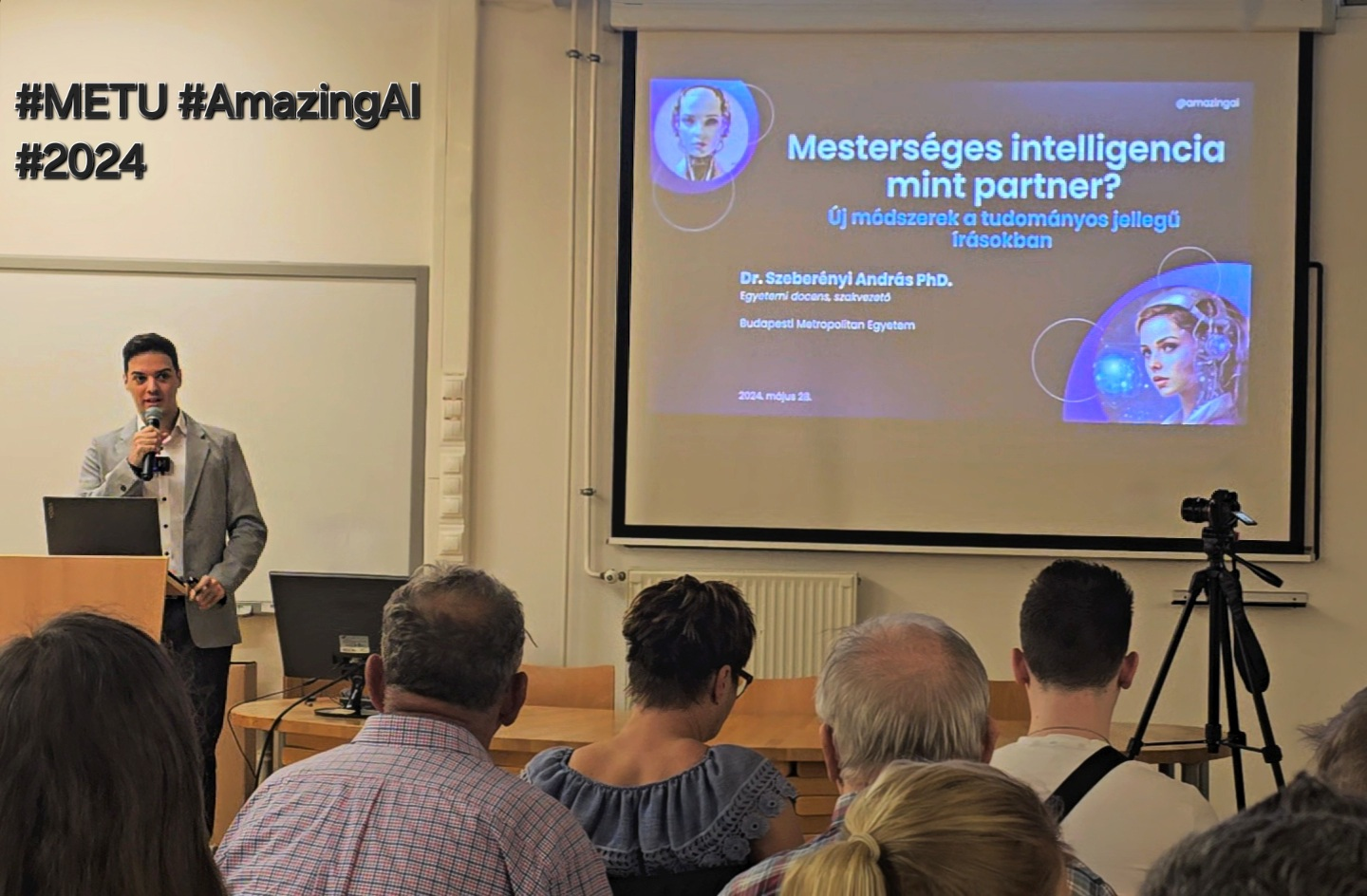 Az Amazing AI és a METU közös konferenciát tartottak